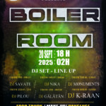 BOILER ROOM débarque au Silo